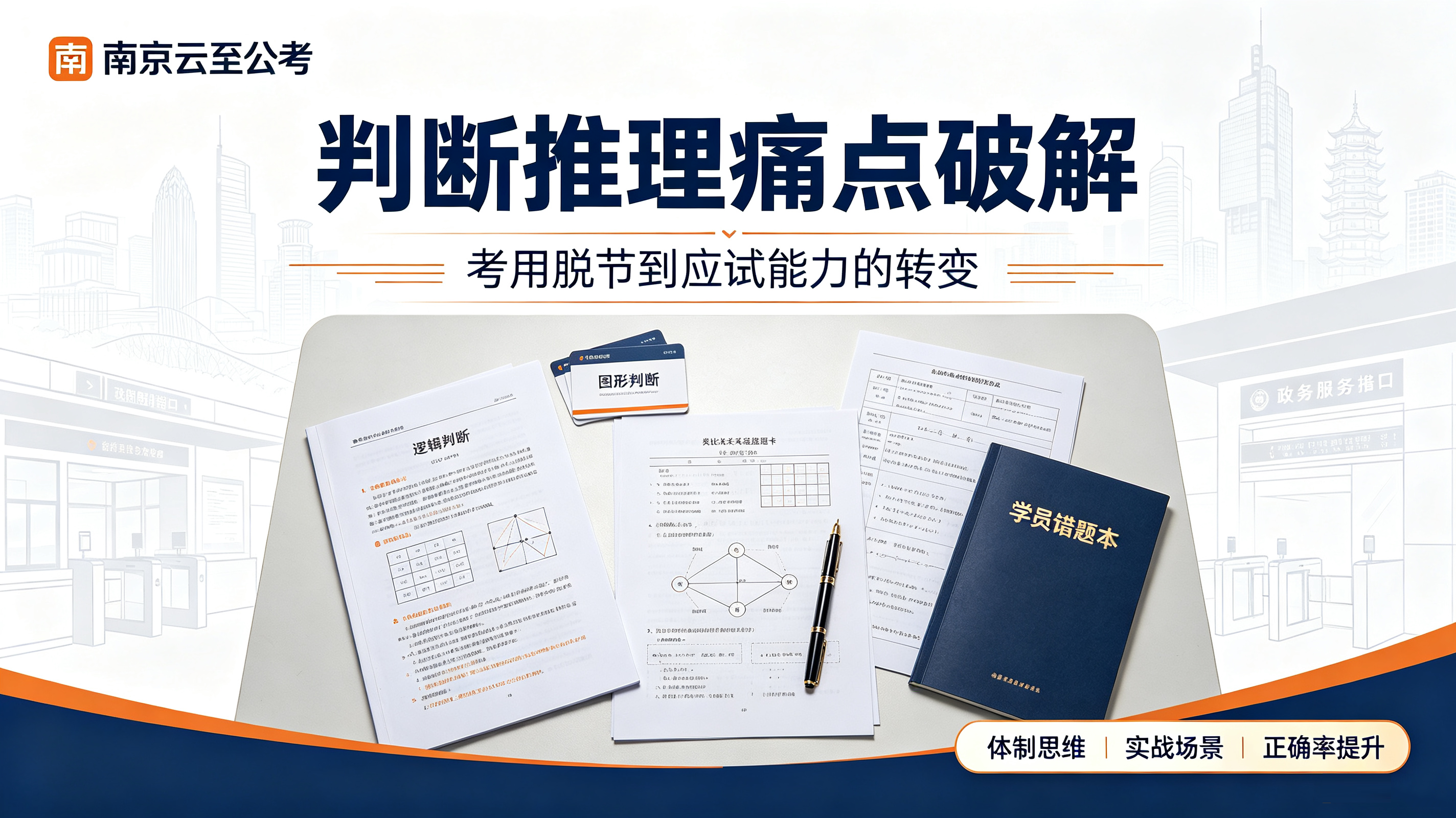 南京判断推理技巧培训：以体制思维破解考用脱节，实战场景激活应试能力
